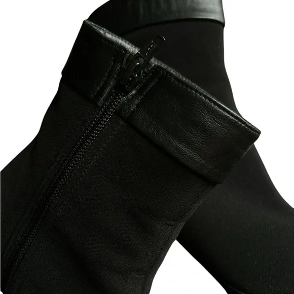 Stuart Weitzman Gore-Tex Black High Heel Ankle Boots - Picture 9 of 9